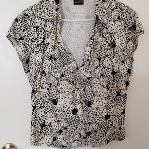 Rock a Billy skull top